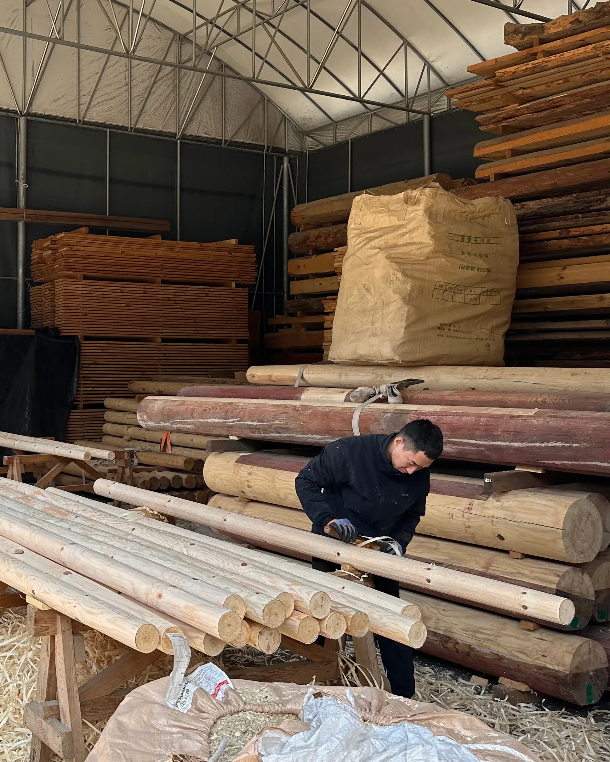 BIENNALEDEGWANGJU_ECOHANOK_ENOKI WOOD_©DR-1