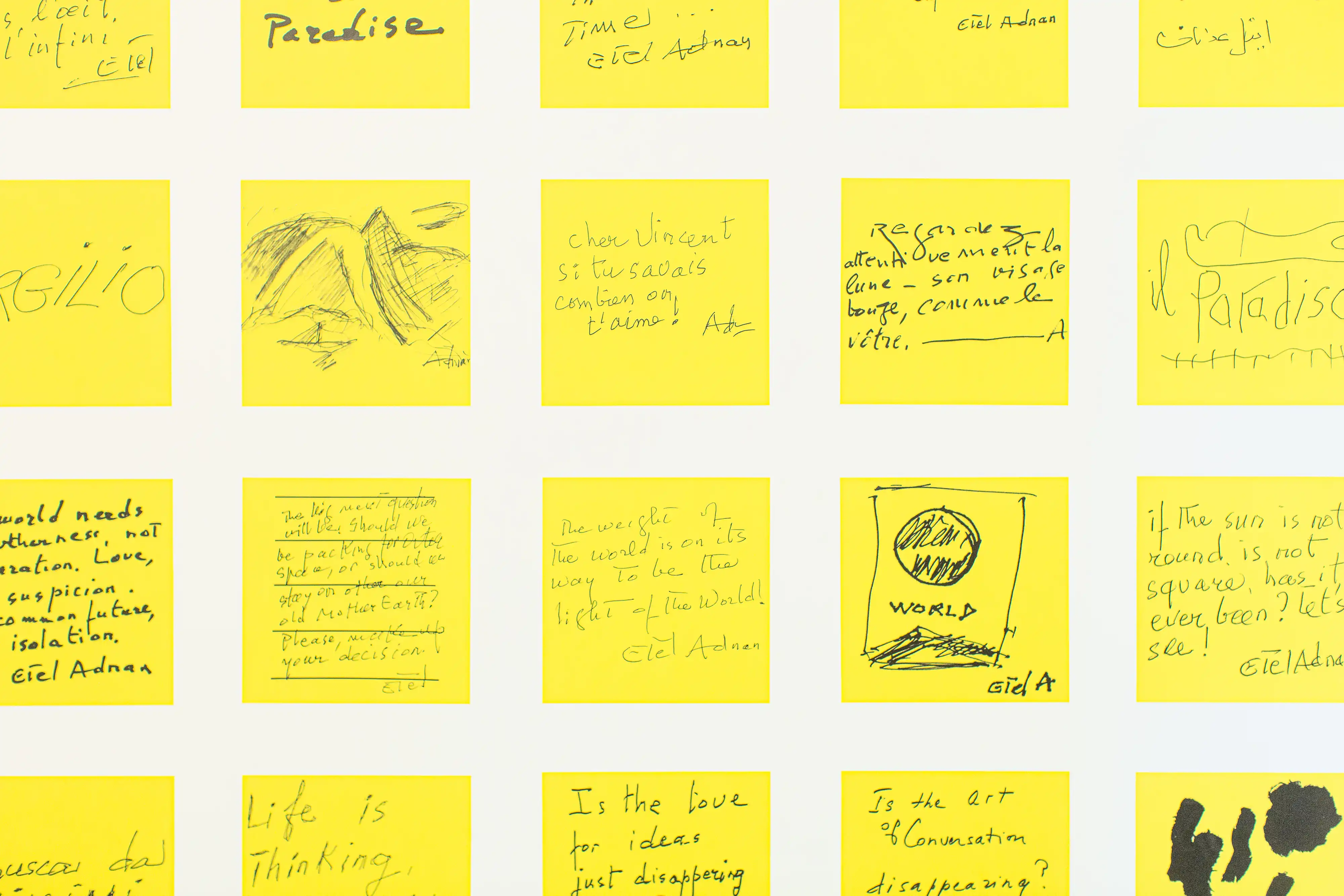 Etel Adnan - LUMA Arles - ©Victor&Simon - Joana Luz