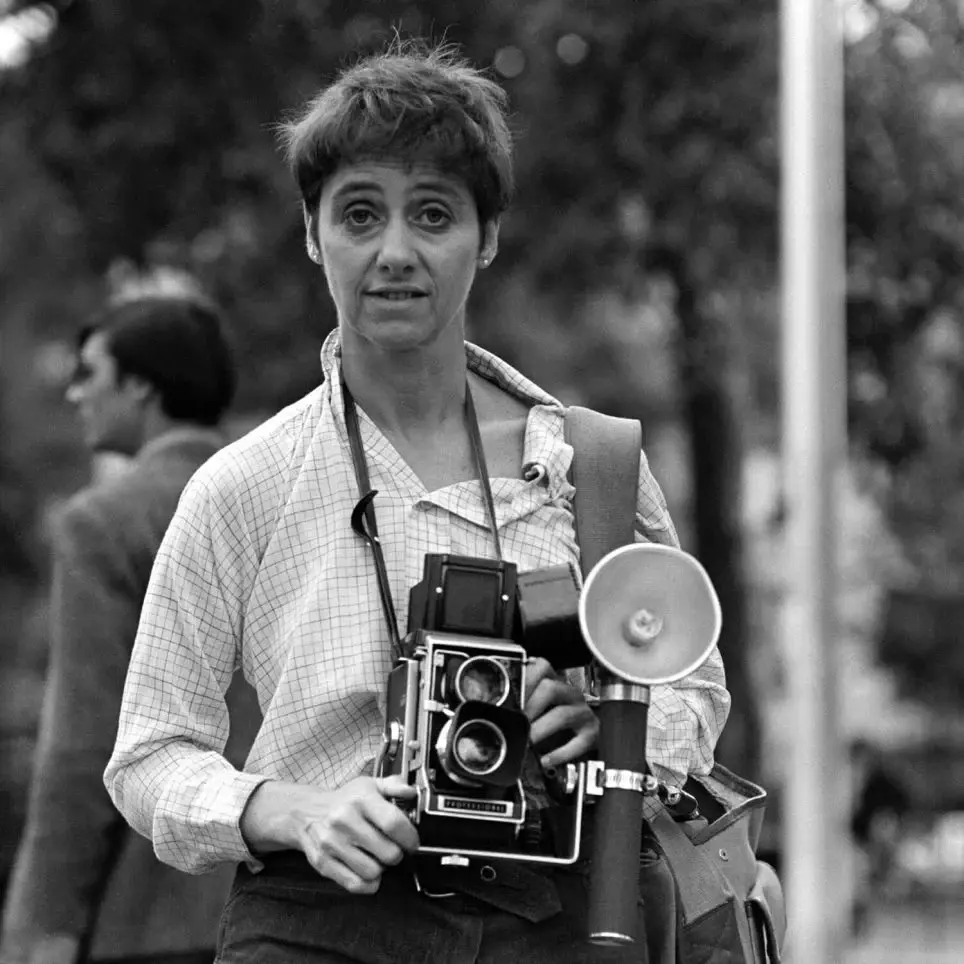Diane Arbus photographiée en 1949